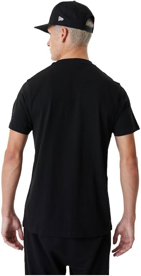 New Era Herren NBA Team Graphic Tee Loslak Blktrp T-Shirt mit kurzen Ärmeln XL Schwarz, XL Schwarz