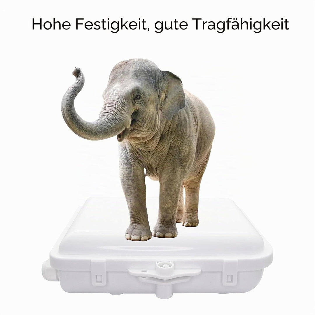 FTTH Faserverteiler-Box, 12 Kerne, Polypropylen, wasserdicht, enthält 1 x FTTH-Glasfaser-Verteilerbo