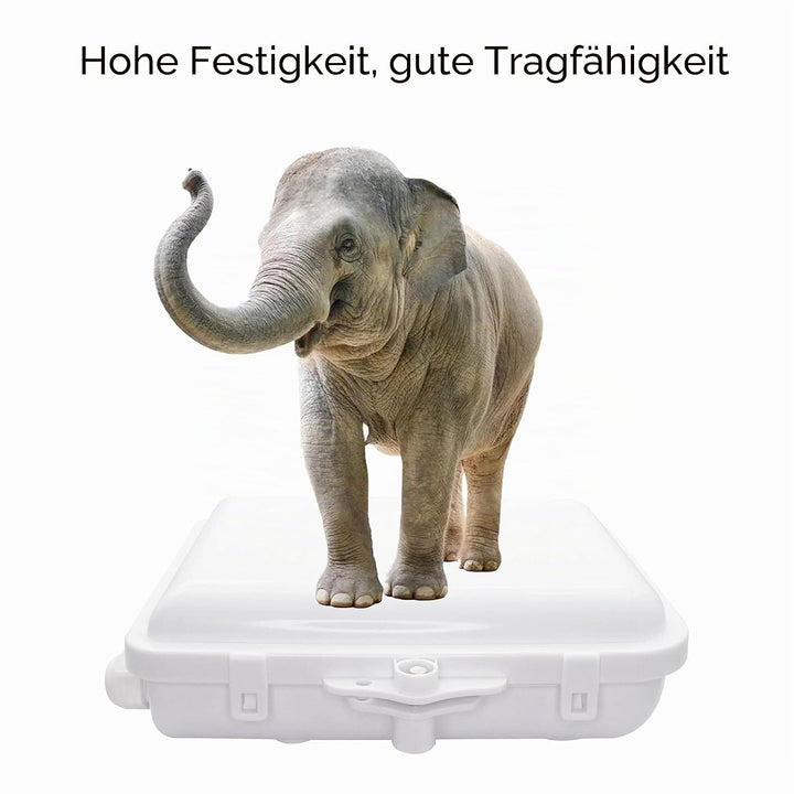 FTTH Faserverteiler-Box, 12 Kerne, Polypropylen, wasserdicht, enthält 1 x FTTH-Glasfaser-Verteilerbo