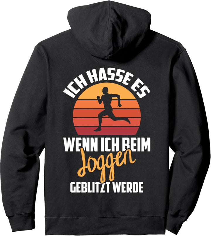 Marathon Läufer Geschenk | Joggen Laufen Jogging Spruch Pullover Hoodie