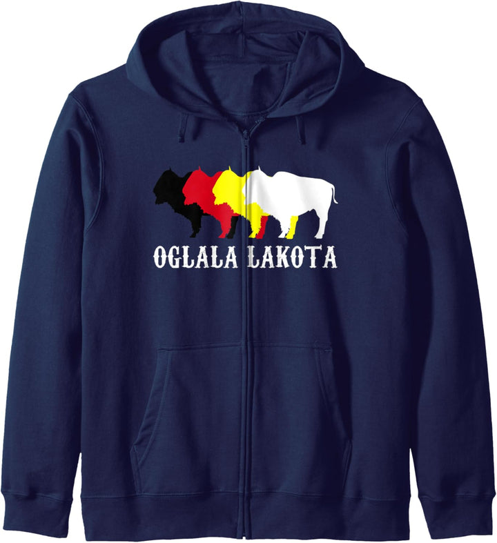 Oglala Lakota Sioux South Dakota - Oglala Sioux Lakota Chef Kapuzenjacke