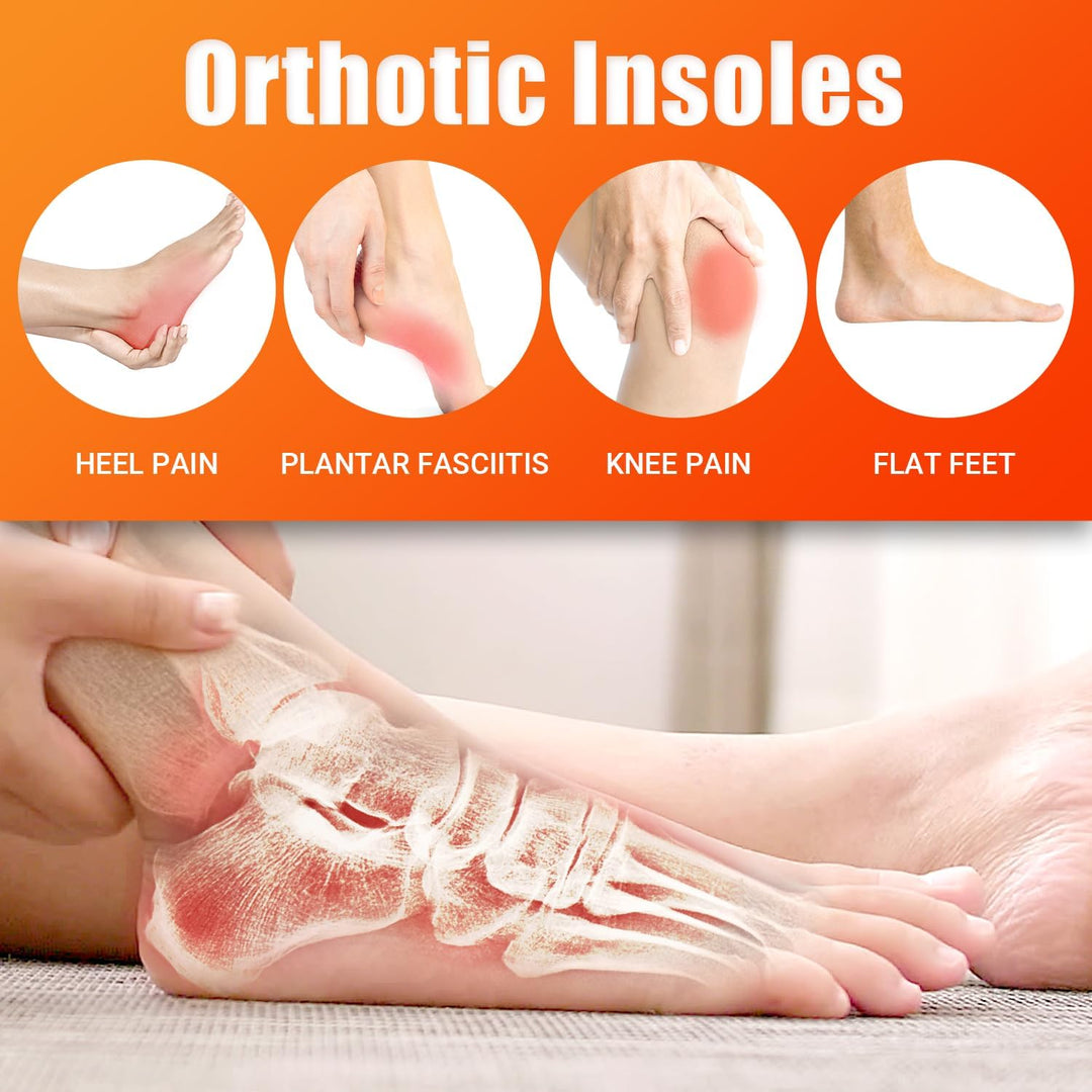 Orthopädische Einlegesohlen, Plantar fasziitis Einlegesohle, Plattfuss Einlegen, Metatarsalgie, Fers