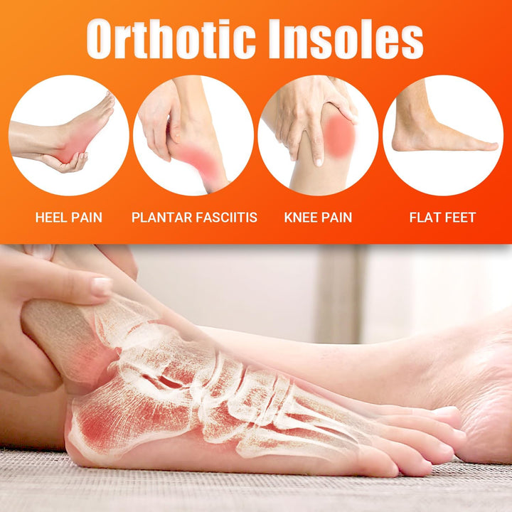 Orthopädische Einlegesohlen, Plantar fasziitis Einlegesohle, Plattfuss Einlegen, Metatarsalgie, Fers