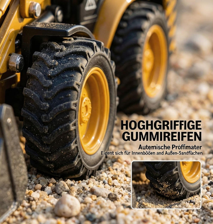 Bagger Kinder Spielzeug, 1/50 Metallfahrzeug Modell Traktorsammlungen Bulldozer und Excavator Deko M