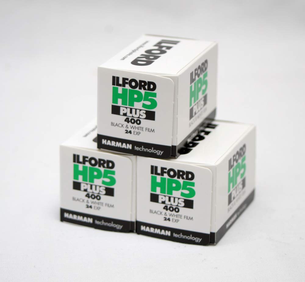 Ilford HP5+ 24 Belichtungen, 3 Rollen
