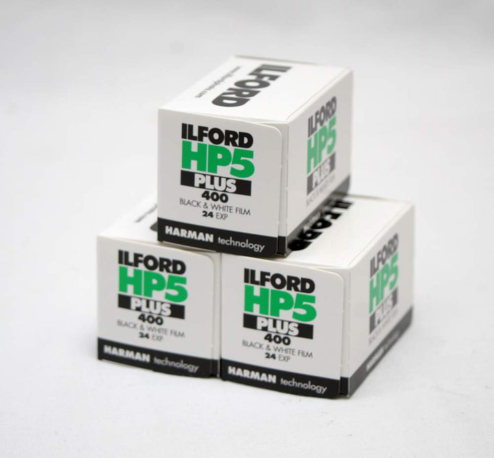 Ilford HP5+ 24 Belichtungen, 3 Rollen