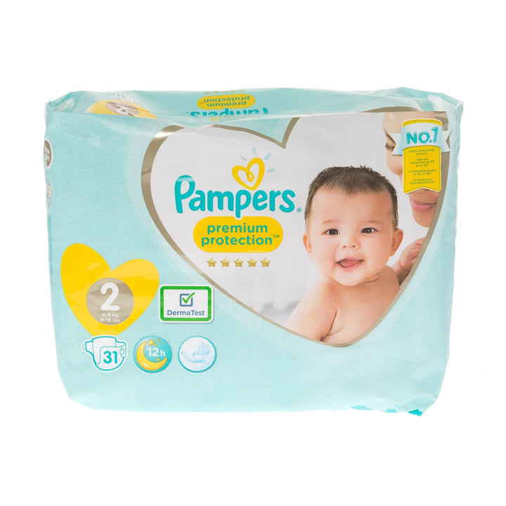 Pampers Premium Protection Windeln Grösse 2, 31 Stück Grösse 2 (31 Stück), Grösse 2 (31 Stück)