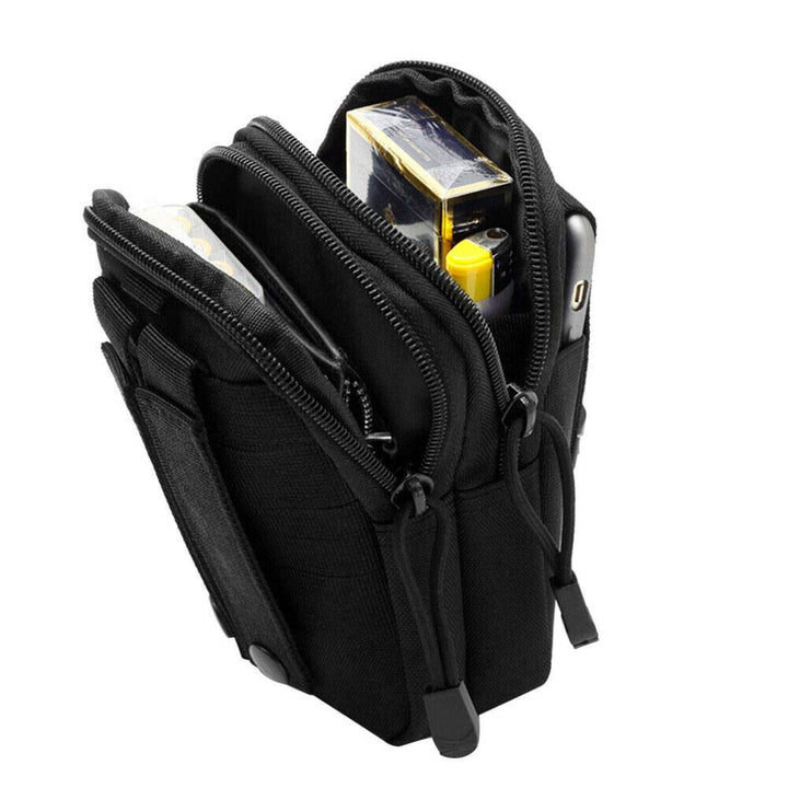 Riloer Motorrad Gürteltasche, Multifunktionale Ox Tuch Wasserdichte Taktische Gürteltasche Motorrad