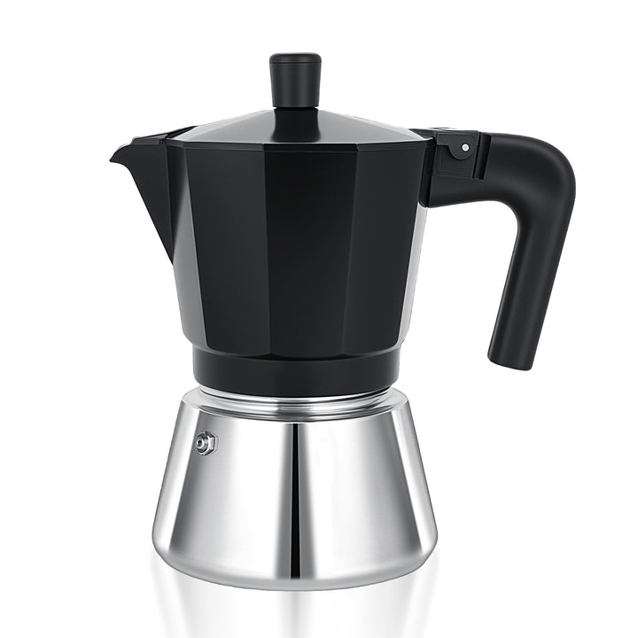 VINATO Neuer Espressokocher Induktion, Moka-Kanne 6 Tassen, Italienische Kaffeekocher, Kaffeekocher