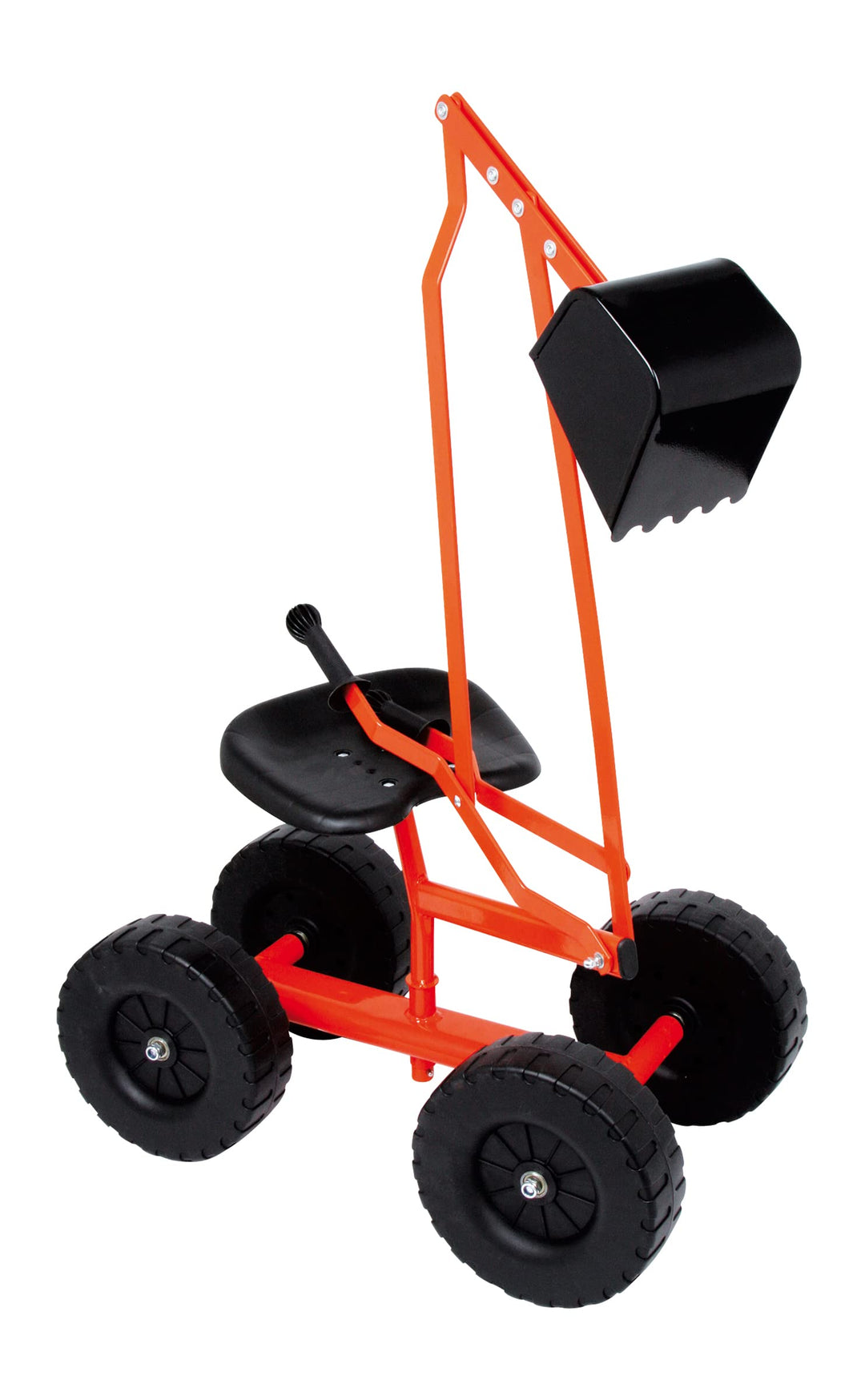 small foot Bagger mit Schaufel und Rädern für Kinder, Sandspielzeug, 360° drehbar, ab 3 Jahren,