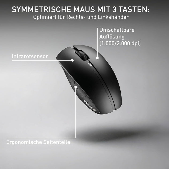 Cherry B.Unlimited 3.0 - Ensemble clavier + souris optique sans fil ( Catégorie : Clavier/Souris en