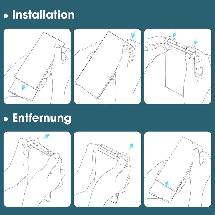 pitaka Hülle für Samsung Galaxy S24 Ultra aus 100% Aramidfaser Magnetische Handyhülle Ultradünne und
