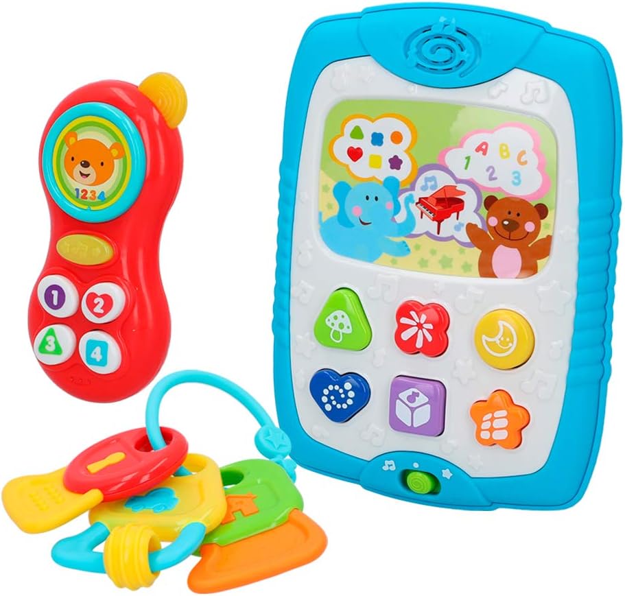 winfun 46329 Tablet Set mit Zubehör für Babys Tablett und Zubehörteile, Tablett und Zubehörteile