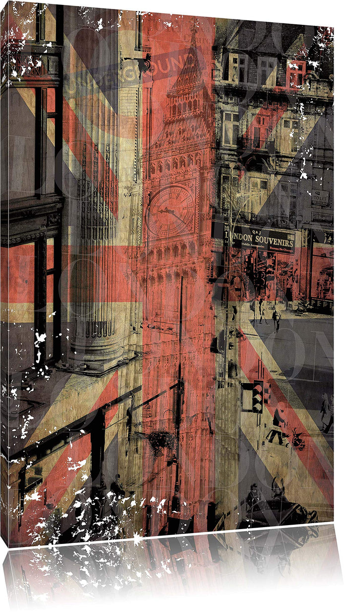 Ldn Leinwandbild Bild auf Leinwand, XXL riesige Bilder fertig gerahmt mit Keilrahmen, Kunstdruck auf