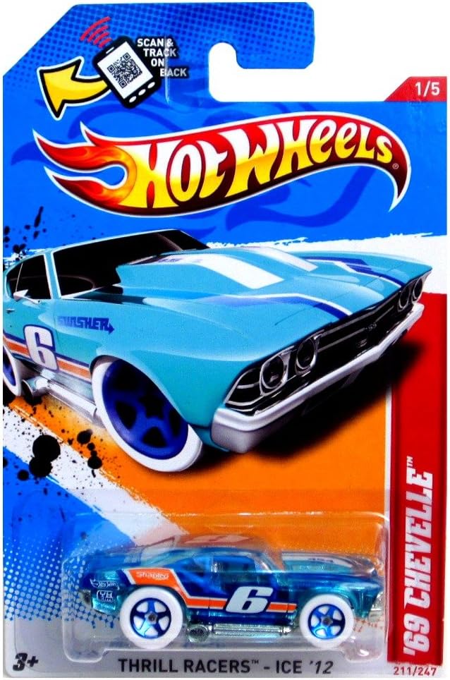 Hot Wheels '69 Chevelle Thrill Racers- Ice '12 211/247