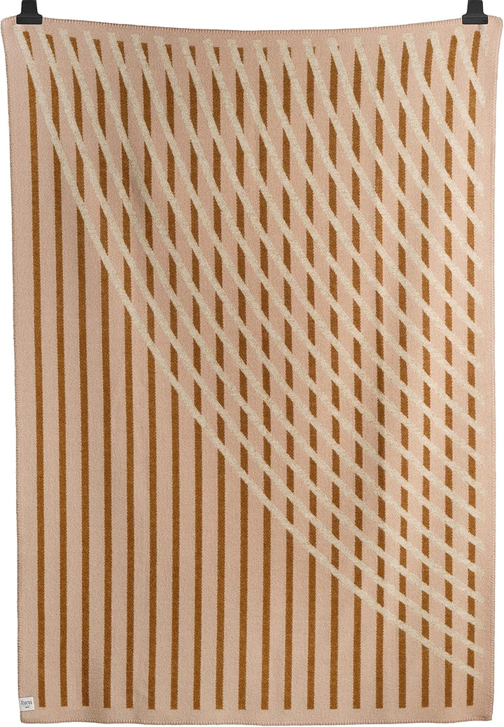 RØROS TWEED - Bislett - Wolldecke aus norwegischer Lammwolle - Design von Hallgeir Homstvedt - Decke