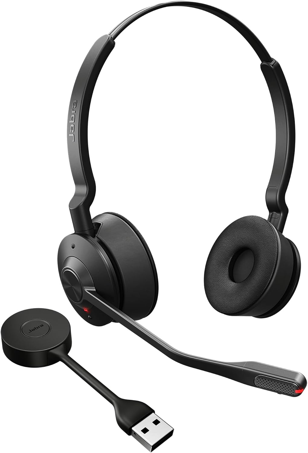 Engage 55 SE Convertible Headset UC mit Ohrbügel, Link 400a DECT Adapter USB-A, Engage 55 Deskstand,