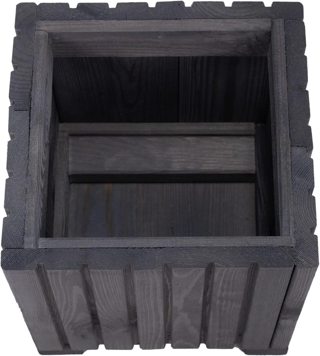 BooGardi Blumenkasten mit Einsatz · Anthrazit 25cm x 25cm x 25cm · 4 Farben 3 Grössen · Pflanzgefäss