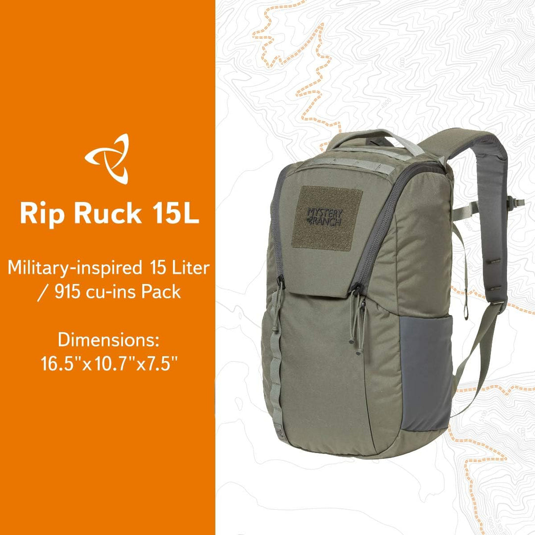Mystery Rip Ruck Daypack 15 L Foliage Green, Foliage Green