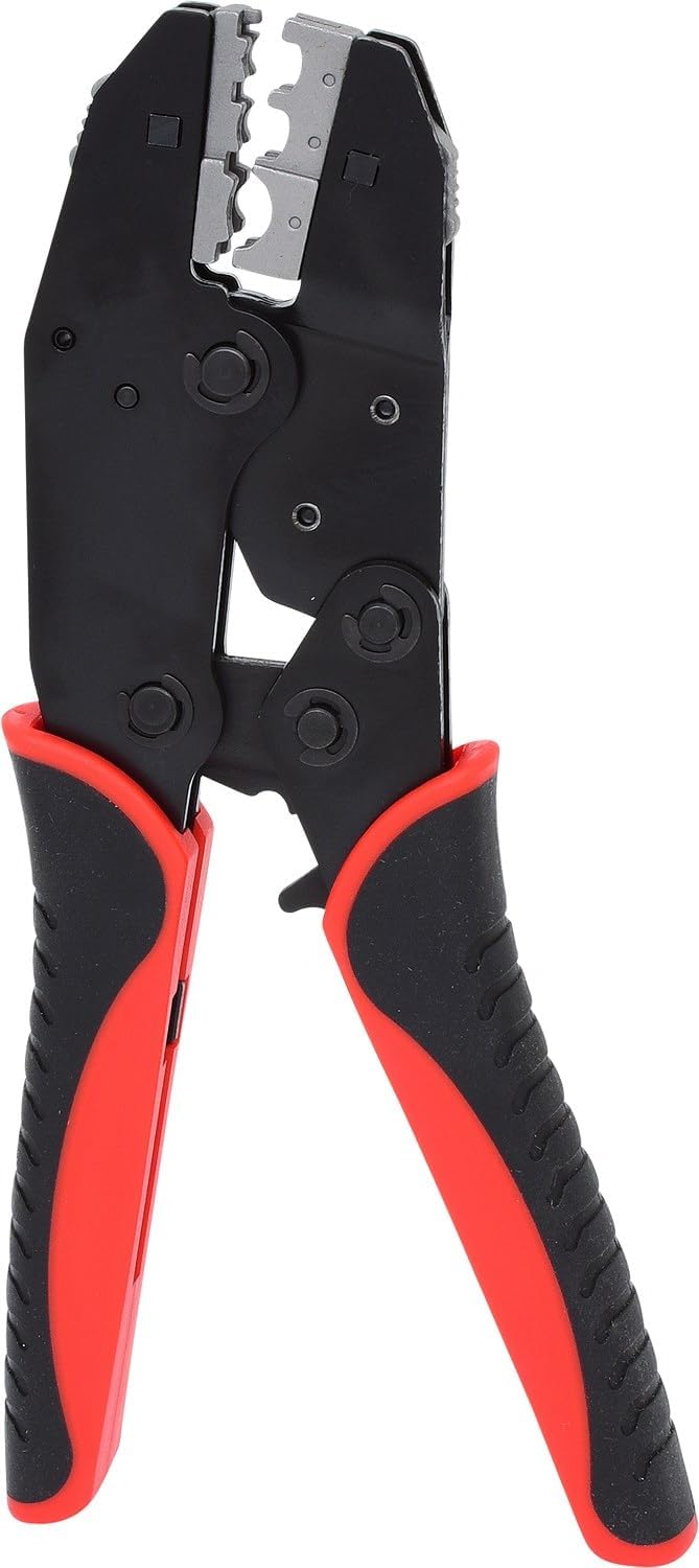 KS Tools 115.1425 Crimpzange für isolierte Kabelschuhe, 220mm