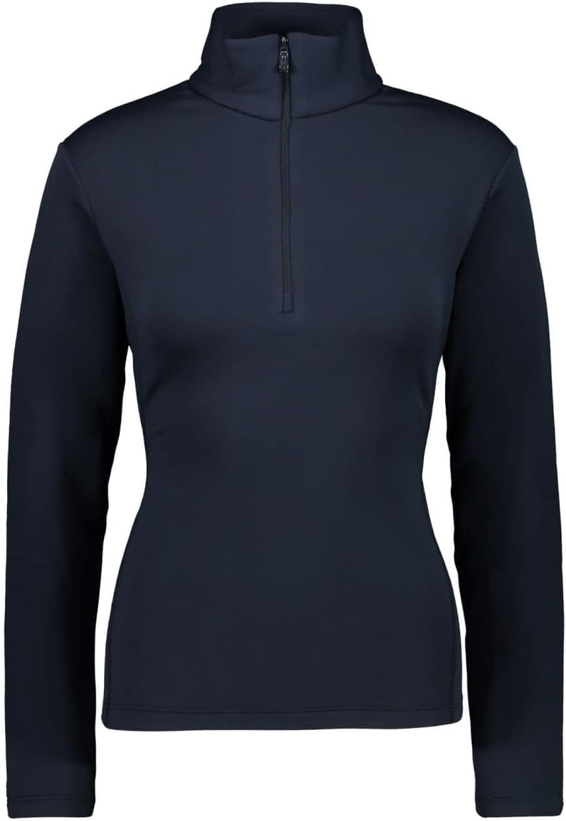 CMP Damen Fleece und Funktionsshirt Fleeceshirt 40 Schwarz Blau, 40 Schwarz Blau