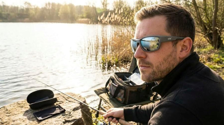 Zite Fishing Polarisationsbrille | Orus | Polbrille Angeln verspiegelt, UV400 & Schwimmfähig | Ultra