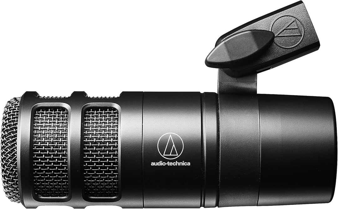 Audio-Technica AT2040 Dynamisches Podcast-Mikrofon mit Hypernierencharakteristik, schwarz & Behringe