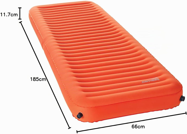 Therm-a-Rest Isomatte NEOLOFT (mit Stretch-Strickgewebe), Farbe:Ember, Grösse:RW (64 x 183 cm)