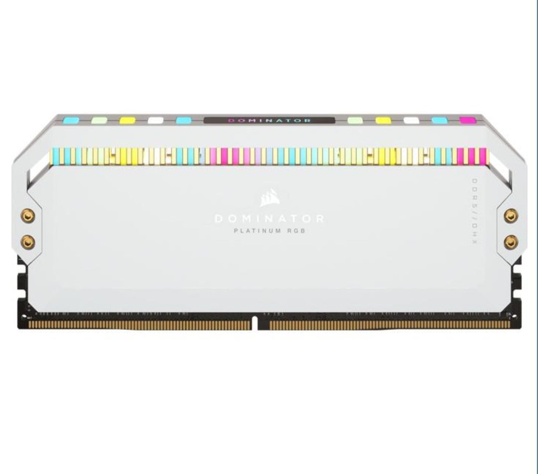 Corsair DOMINATOR PLATINUM RGB DDR5 RAM 64GB (2x32GB) 5200MHz CL40 Intel XMP iCUE Kompatibel Compute