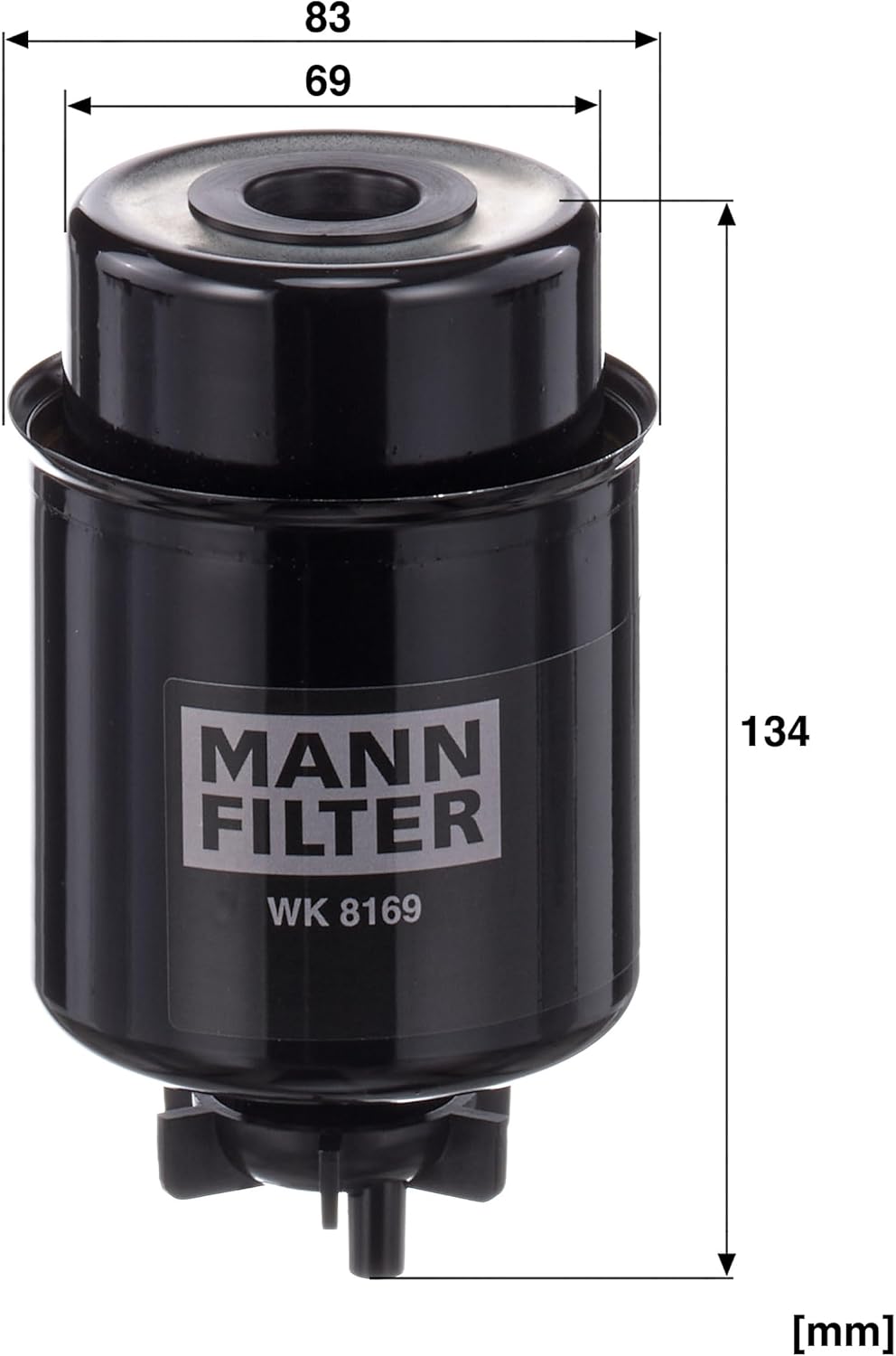 MANN-FILTER WK 8169 Ölfilter – Für Nutzfahrzeuge