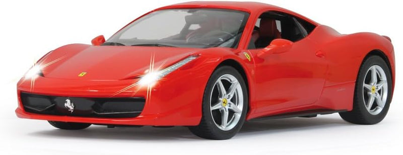 JAMARA 404305 - Ferrari 458 Italia 1:14 2,4GHz - offiziell lizenziert, bis 1 Std. Fahrzeit bei 11 Km