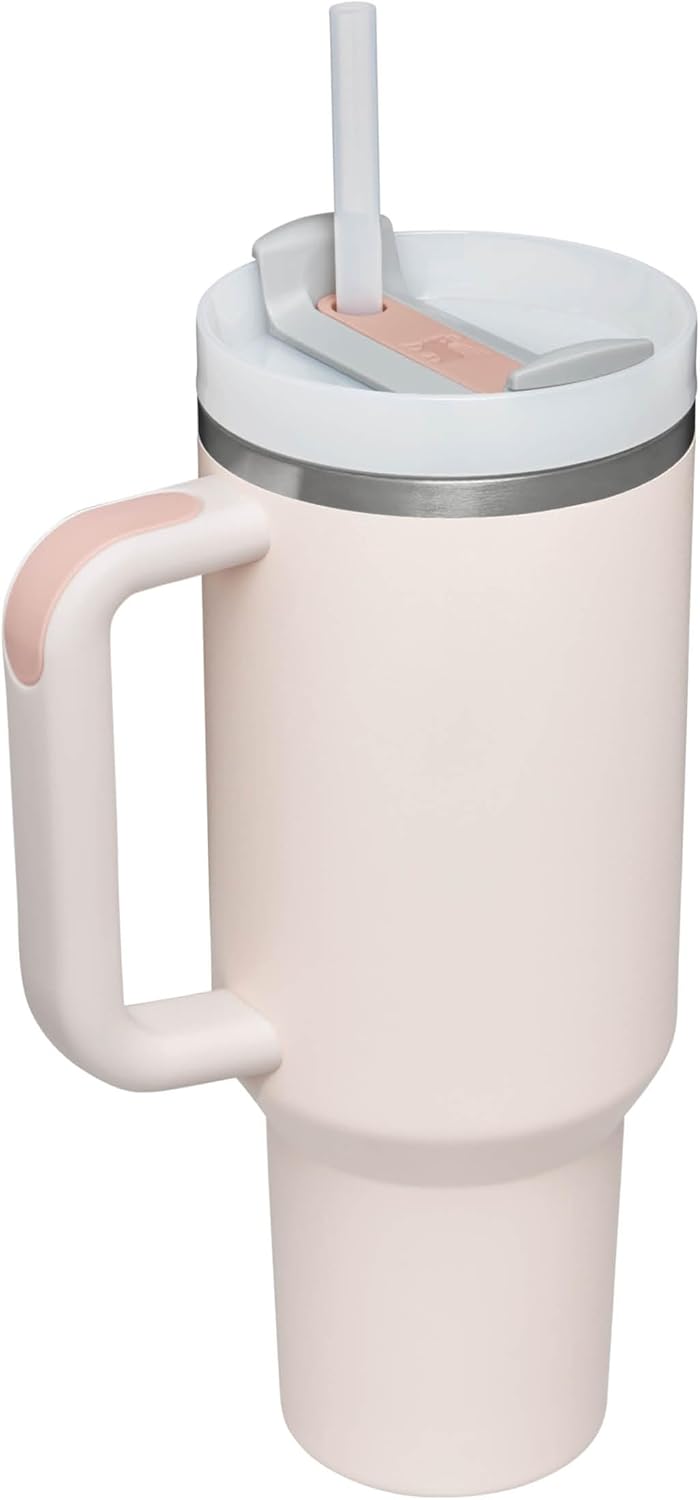 Stanley Quencher H2.0 Flowstate Trinkflasche Mit Strohhalm 1.2L - Thermobecher Kühlt 11 Stunden - 48