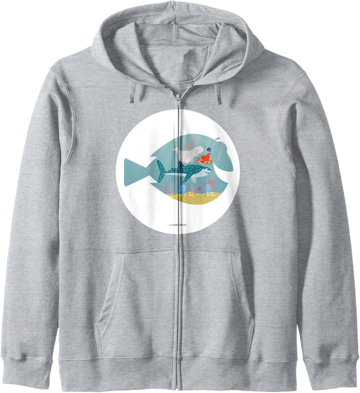 Disney Pixar Finding Dory Fish Frame C1 Kapuzenjacke