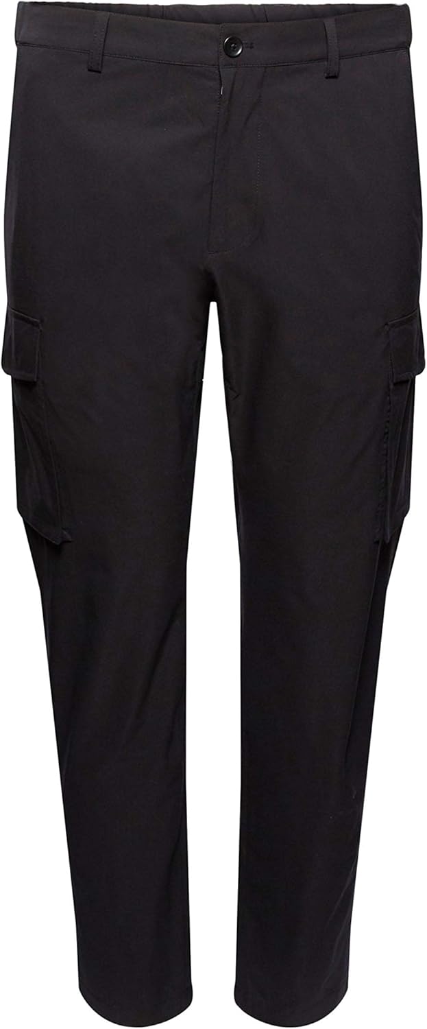 ESPRIT Herren Anzughosen 98 001/Black, 98 001/Black