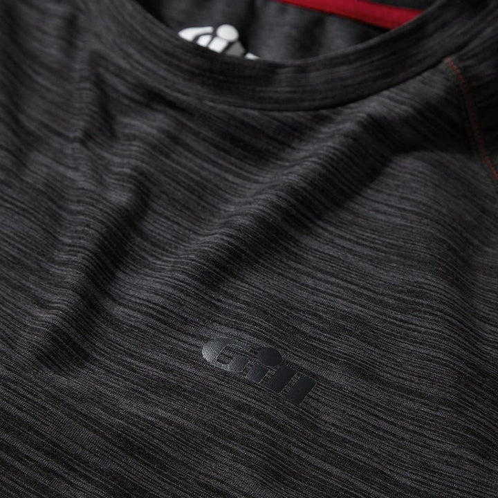 Gill Mens Crew Neck Basisschicht für das Segeln und Skifahren - Esche - Leichte thermische Materiali