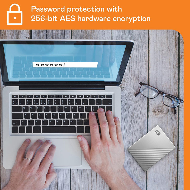 WD My Passport Ultra externe Festplatte 4 TB (mobiler Speicher, Metallgehäuse, herunterladbare Softw