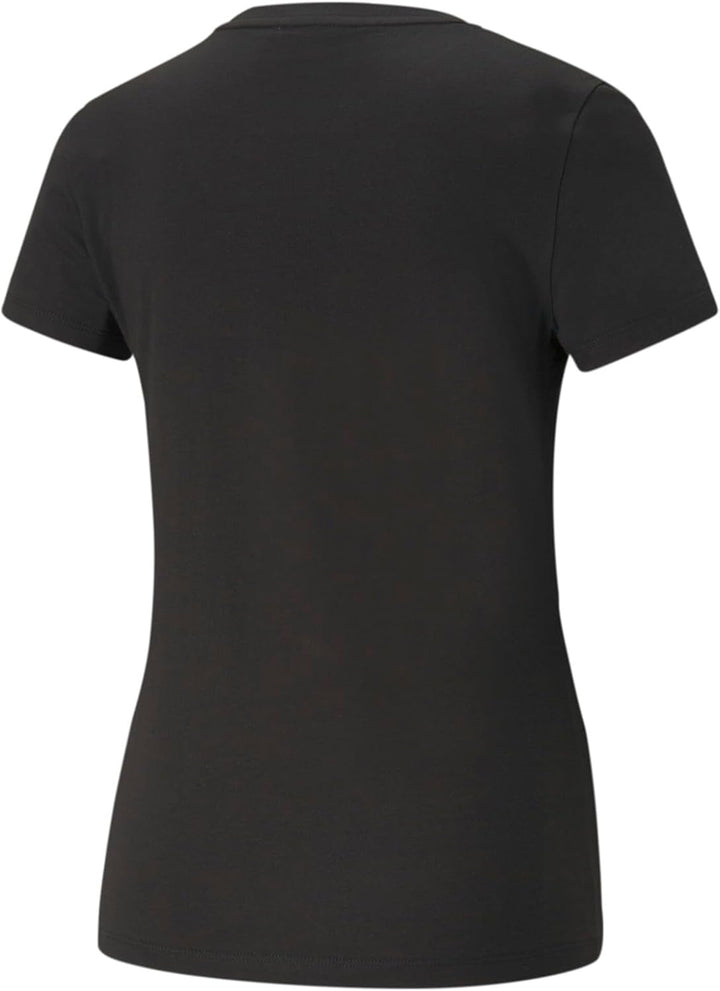 PUMA Herren Ess Logo Tee T-shirt M Puma Schwarz-gold, M Puma Schwarz-gold