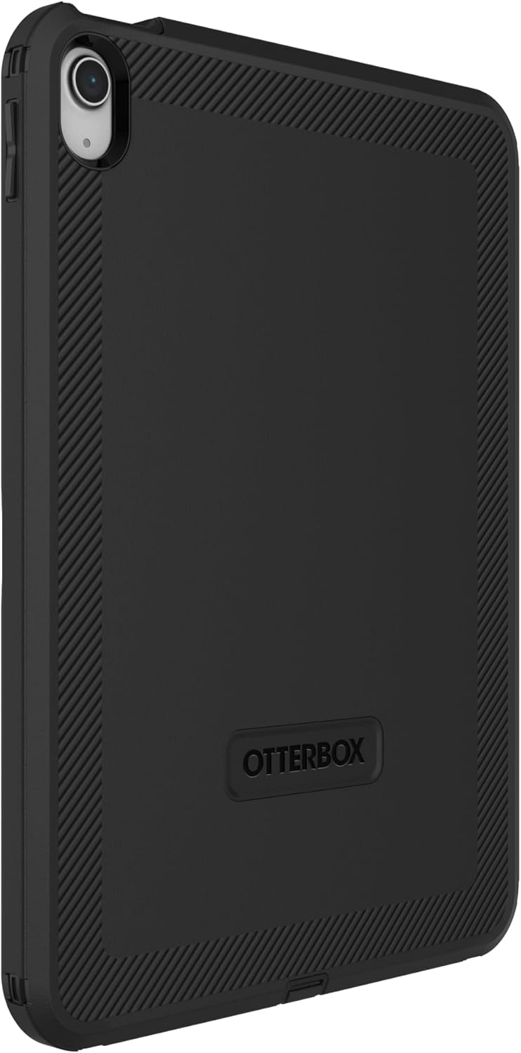OtterBox Defender Series Schutzhülle für iPad 10. Generation, Schwarz Defender Serie Schwarz, Defend