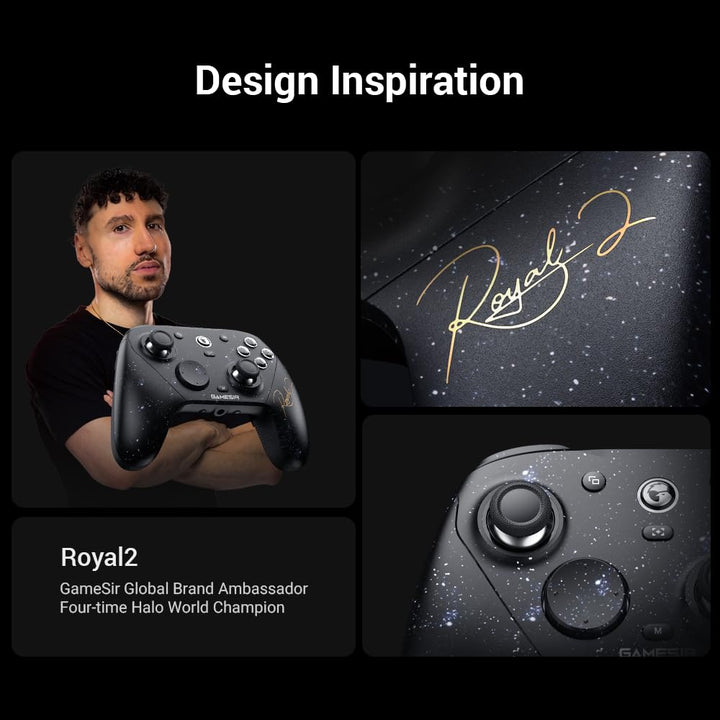 GameSir G7 Pro 8K PC Gaming Controller kabellos 8000Hz, TMR Sticks, Royal2