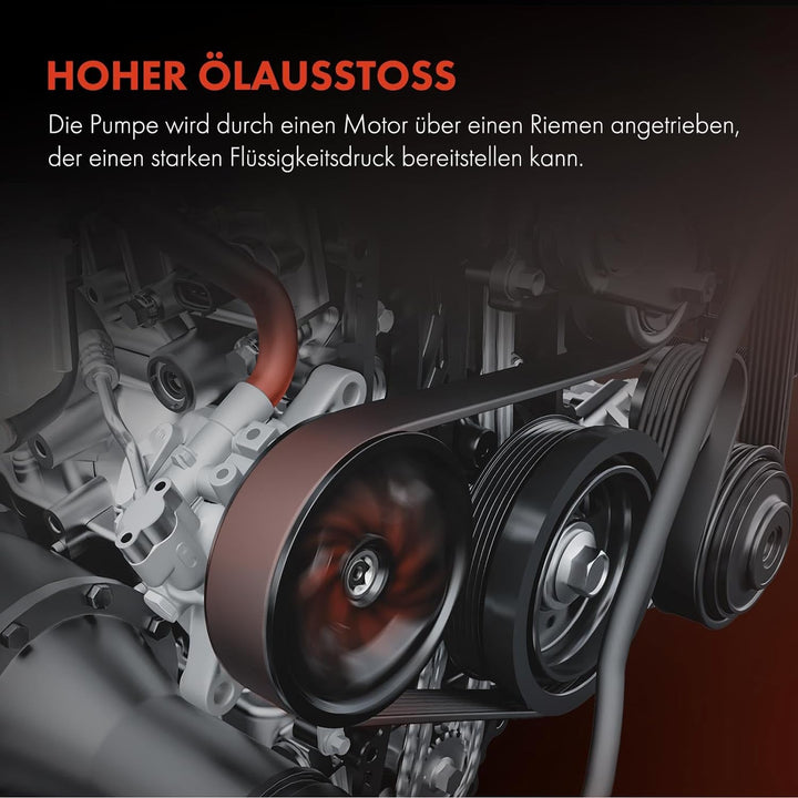 Frankberg Servopumpe Hydraulikpumpe Lenkung Ohne Riemenscheiben Kompatibel mit Caye.nne 9PA 3.0L-4.8