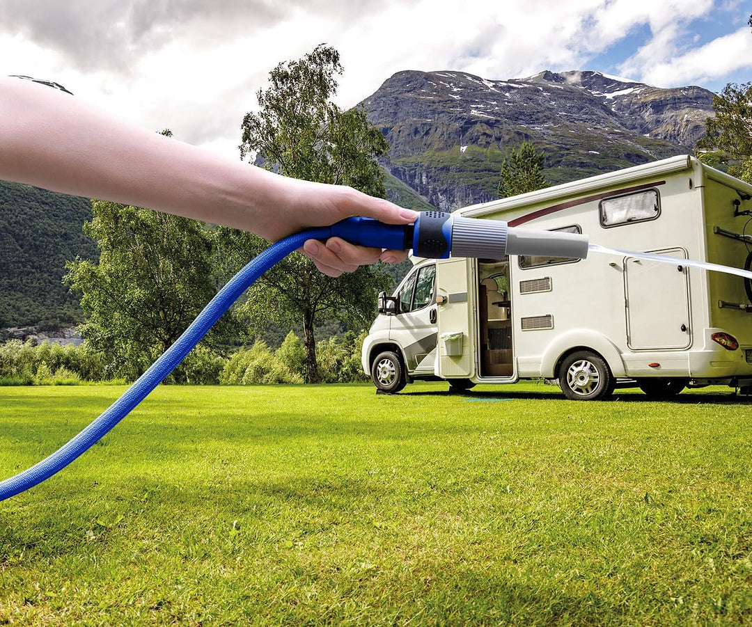 Semptec Urban Survival Technology Gewebeschlauch: 2er-Set Wasserschlauch in Lebensmittelqualität, 5