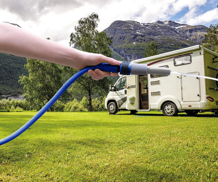 Semptec Urban Survival Technology Wasserschlauch flexibel: 4er-Set Wasserschlauch in Lebensmittelqua