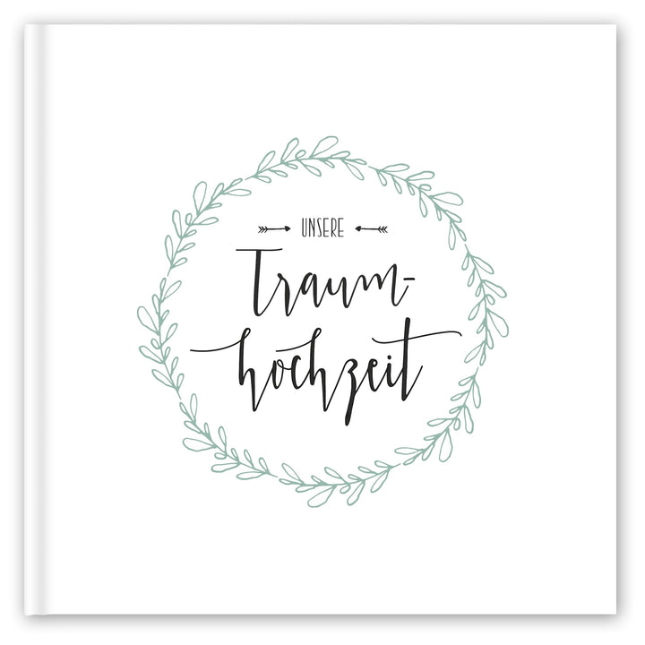 Hochzeitsalbum gestalten - Unsere Traumhochzeit, Erinnerungsalbum, Geschenk zur Hochzeit, Hochzeitsg