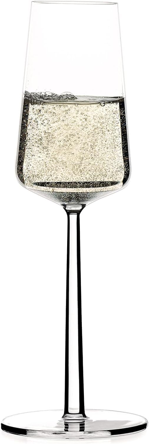 Iittala 1008576 Essence 2-er Set Champagnergläser 21 cl, Glas, Klar Klar 2 x 210 ml, Klar 2 x 210 ml