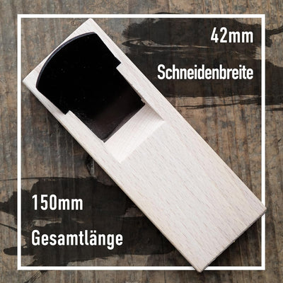 SUIZAN Japanische Holzblockhobel Kanna 4,2 cm (42 mm) Handhobel japanische Holzbearbeitungswerkzeuge