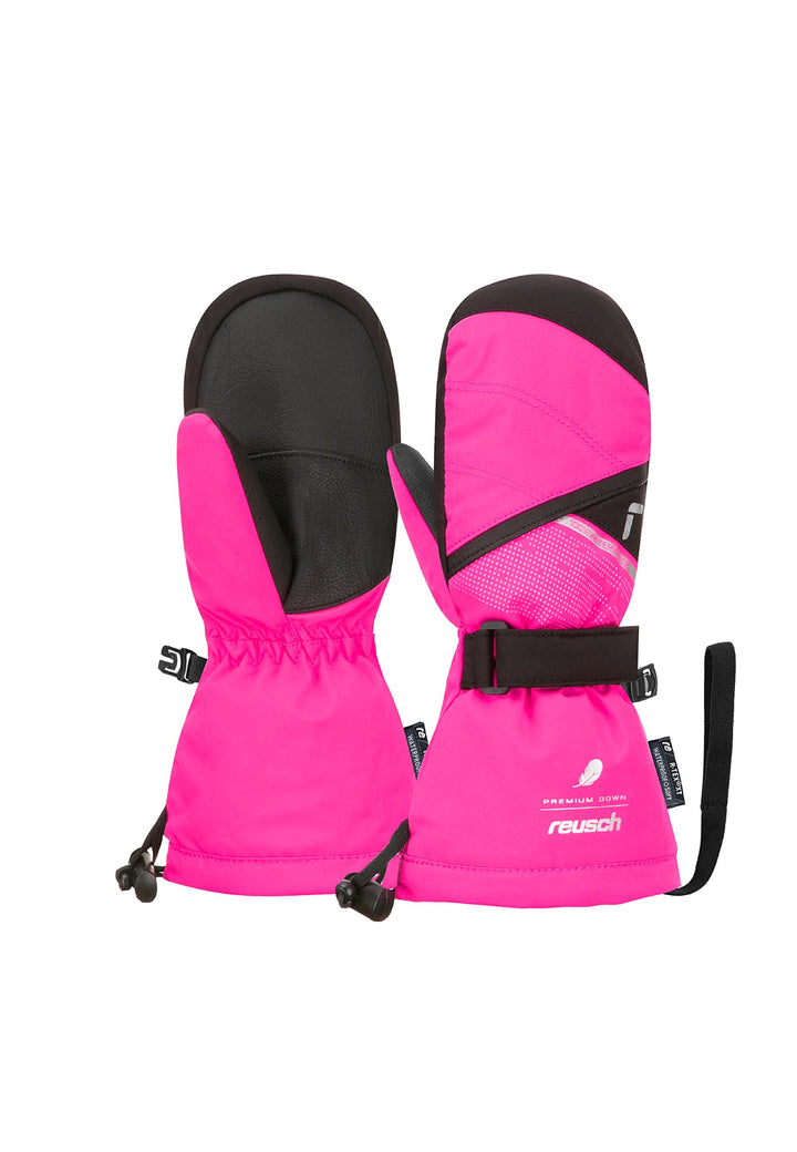 Reusch Mädchen Kaden Down R-tex® Xt Fäustling Wasserdichte Membran Daunen Isolationen Sehr Warme Bab