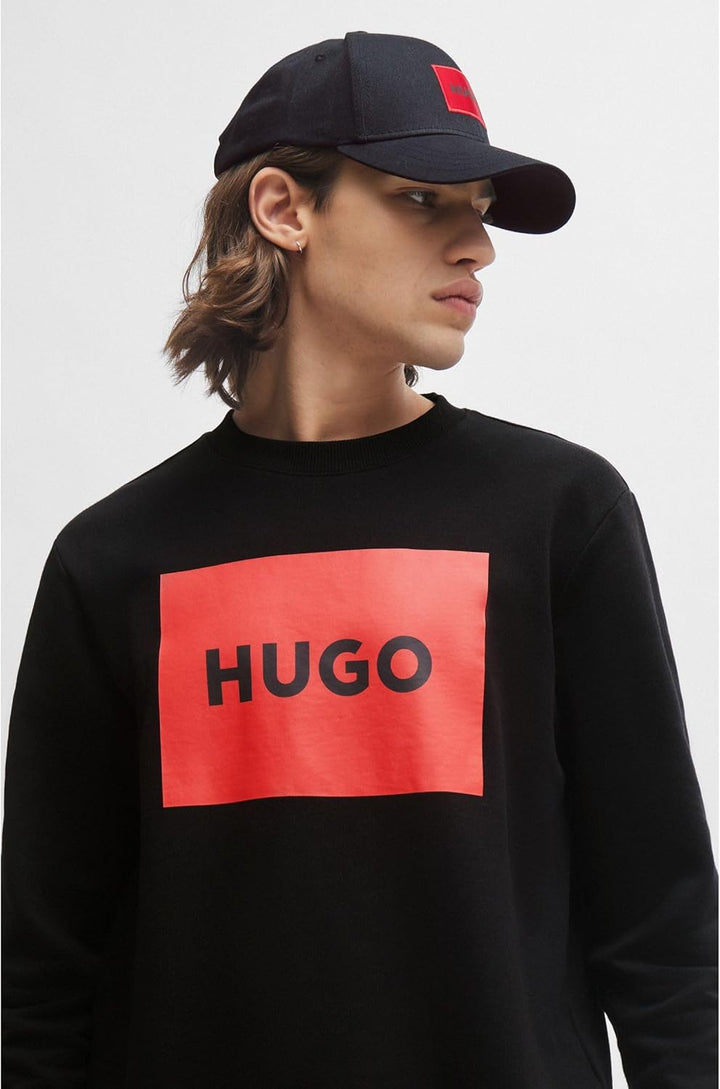 HUGO Herren Sweatshirt S Black001, S Black001