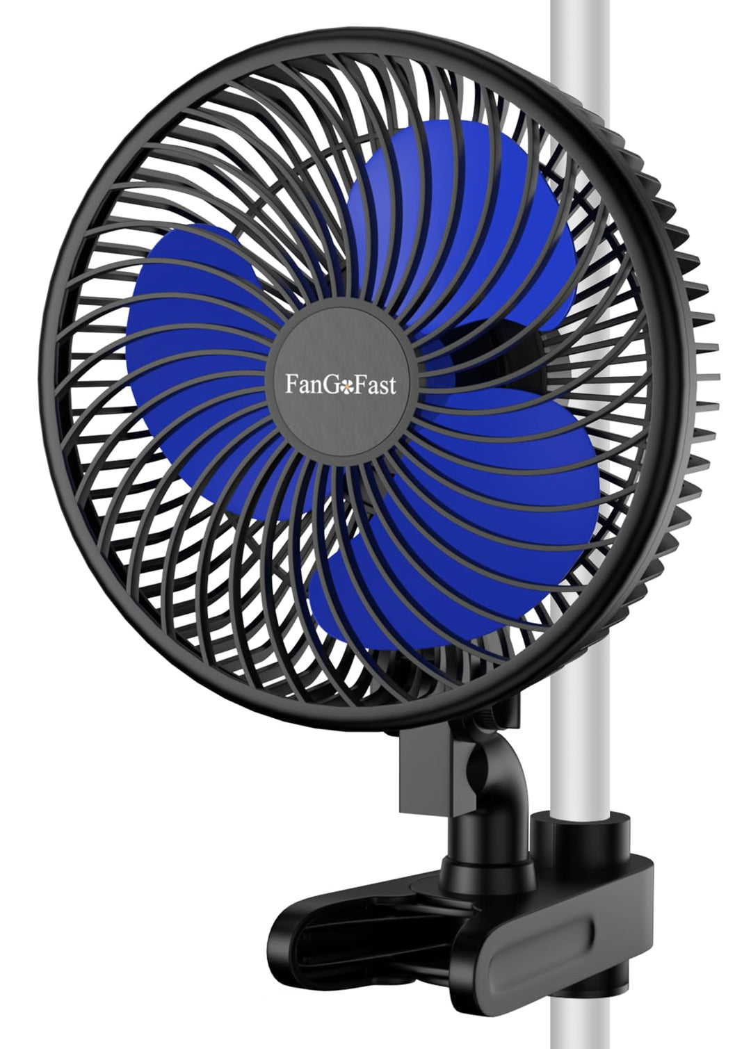 FanGoFast Upgrade Grow Clip-Ventilator Oszillierend, EC Motor mit 10-Geschwindigkeiten, Grow Ventila