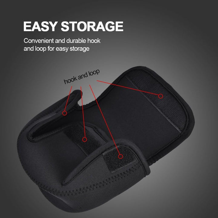 Dilwe Angelrolle Tasche, Angeln Rollentasche Angelrollentaschen Case Angelschnur Angeln Zubehör ( S)