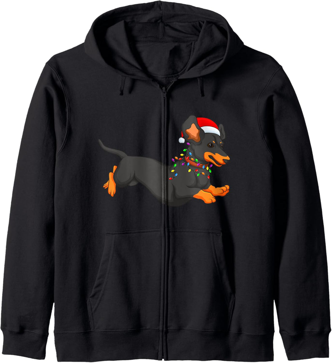 Dackel Weihnachten Geschenk Xmas Hunde Kostüm Kapuzenjacke